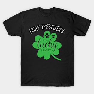 My Yorkie Is My Lucky Charm T-Shirt